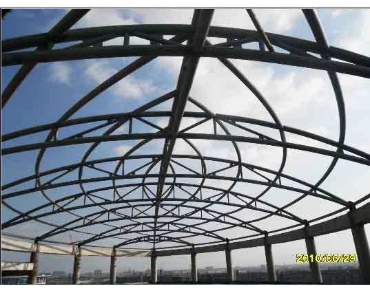 凤城中煤朔州宾馆管桁架工程